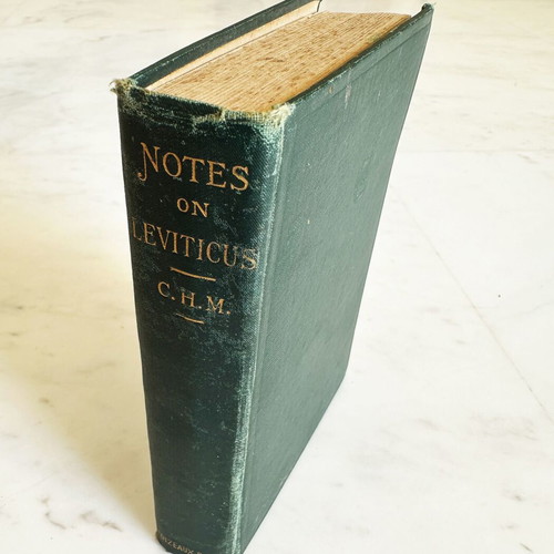 Notes on the Book of Leviticus by C.H. Mackintosh used, 19th century edition