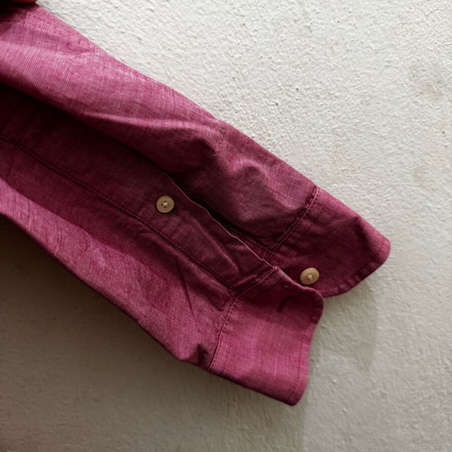 Abercrombie cotton shirt like new, size M, red