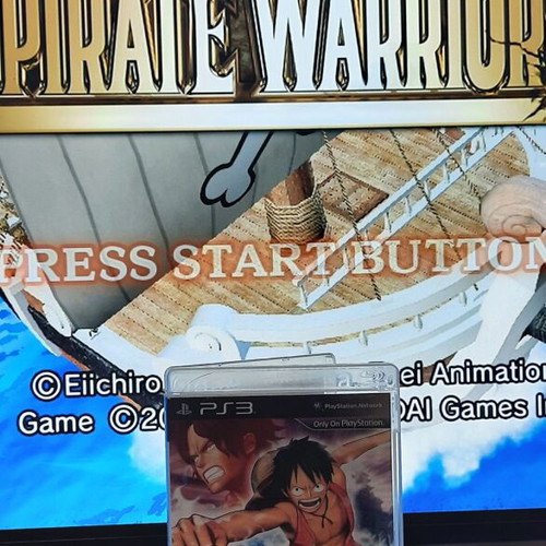 One Piece Pirate Warriors PS3 game used, complete in box