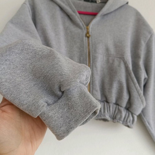 Grey handmade sweatshirt set like new, size Small