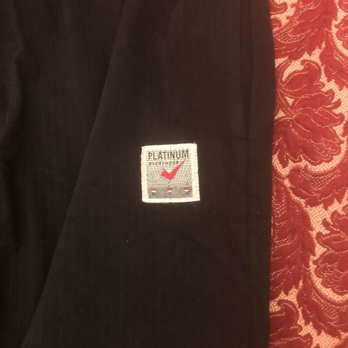 Platinum USA tracksuit medium black lightly used, 2 pieces