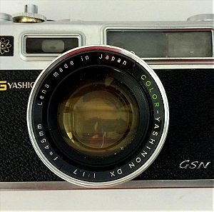 Yashica Electro 35 with color Yashinon DX 1:1.7 f=45mm lens φωτογραφική μηχανή