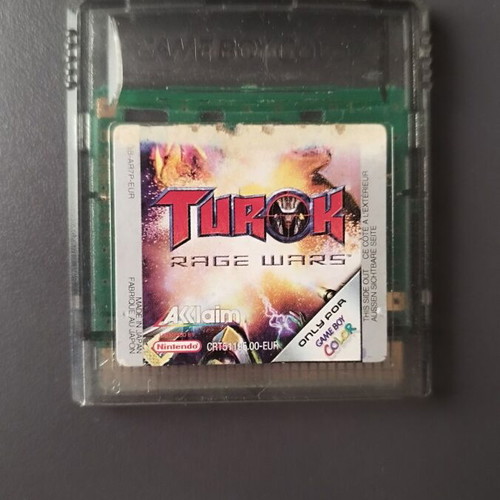 Game Boy Color Turok Rage Wars used