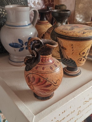 Handmade decorative ceramic vase Dias like new