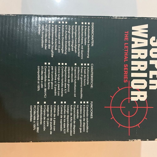 Super Warrior Quick Shot video game controller like new for PC