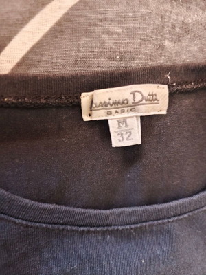Massimo Dutti short-sleeve top used, black, size M