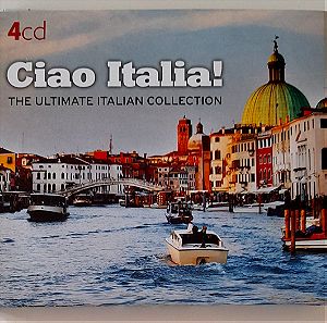 4 CD με ξένα italian τραγούδια  σε μία συλλεκτική κασετίνα.