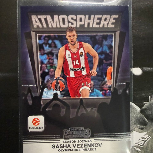 Atmosphere Sasha Vezenkov #9 Panini Contenders EuroLeague 2025-2026 new