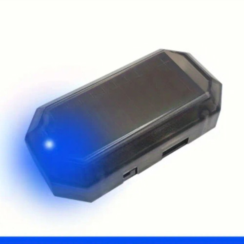 Solar LED light blue new with USB and switch