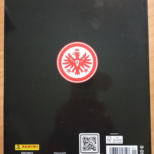 Panini Eintracht Frankfurt sticker album like new, German edition