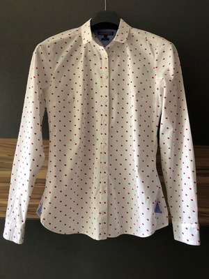 Tommy Hilfiger fitted shirt like new, size S, white