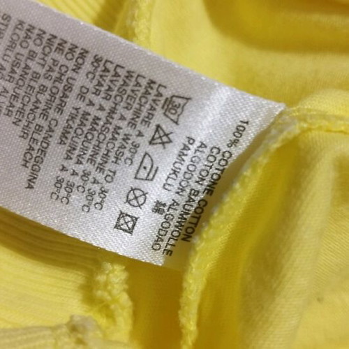 Diesel sleeveless cotton shirt like new, yellow