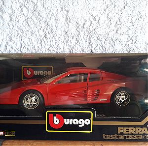 Ferrari Testarossa (1984) Μεταλλικό Συλλεκτικό Αυτοκίνητο 1:18 κλίμακας