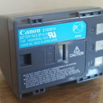 Μπαταρία Canon BP-2L14 μεταχειρισμένη, Li-Ion 7,4V 1450mAh για βιντεοκάμερες