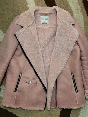 Pink Tally Weijl παλτό σαν καινούργιο, ροζ, μέγεθος XL