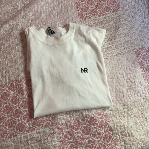 T-shirt Nadia Rapti size M new, white