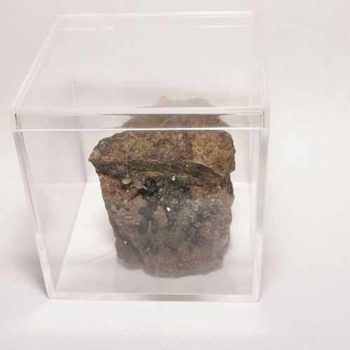 Epidote mineral new with small crystals