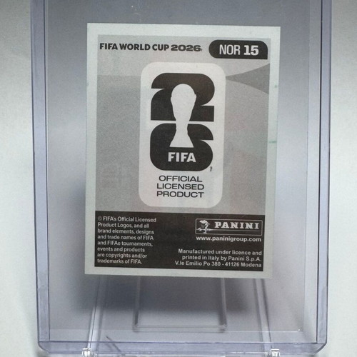 Erling Haaland 2026 Panini Fifa World Cup Sticker new