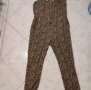 Zara ολόσωμη φόρμα floral