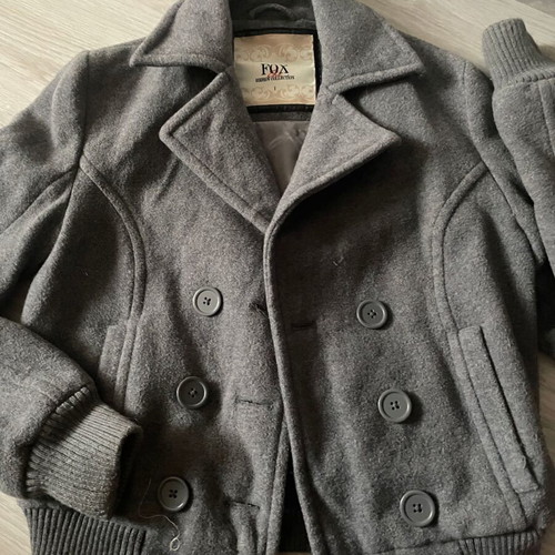 Women's gray coat like new