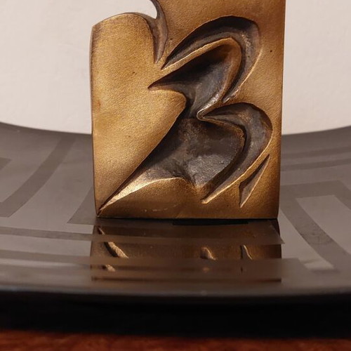 Bronze micro sculpture by Dimitris Vlassis like new