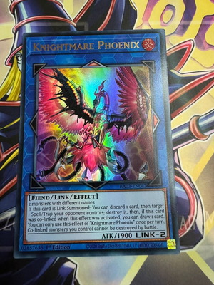 Knightmare Phoenix Yu-Gi-Oh! collectible card new