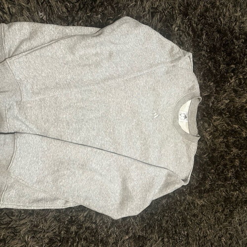 Adidas fleece sweater like new, gray, size S