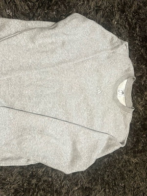 Adidas fleece sweater like new, gray, size S