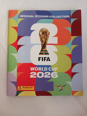 Άλμπουμ Fifa World Cup 2026 Panini καινούργιο, άδειο