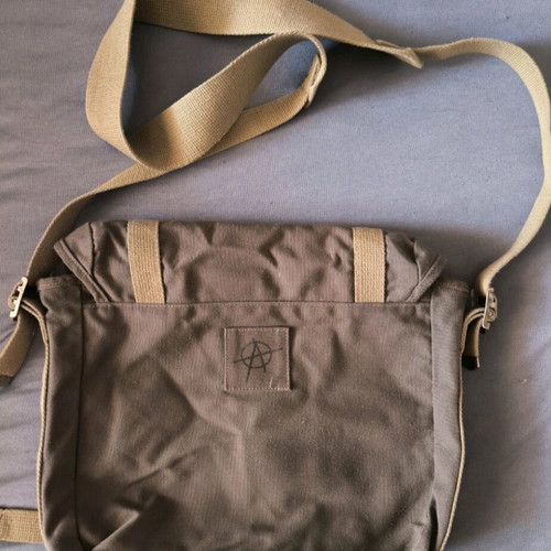 Vintage Rare Eastpak 10l Anarchy School Shoulder Bag
