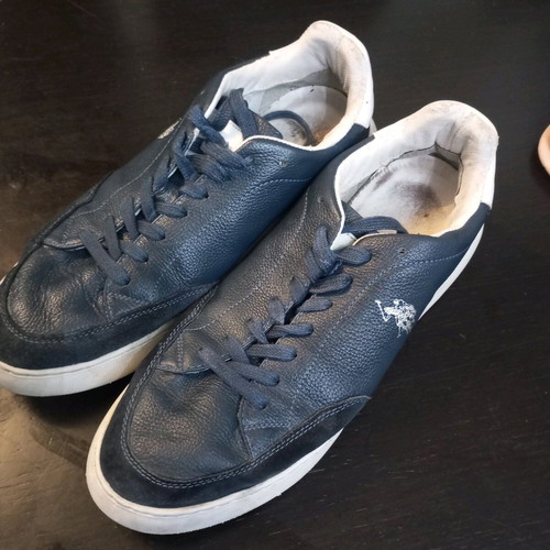 Polo men's shoe size 42 like new, blue casual