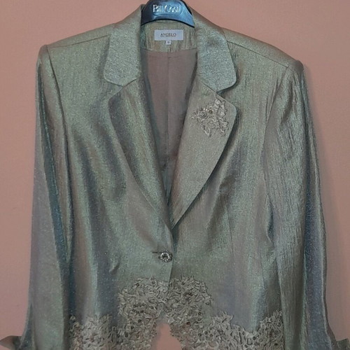 Angelo jacket used, beige and gold, excellent condition