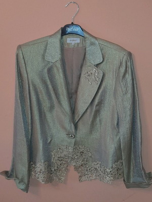Angelo jacket used, beige and gold, excellent condition