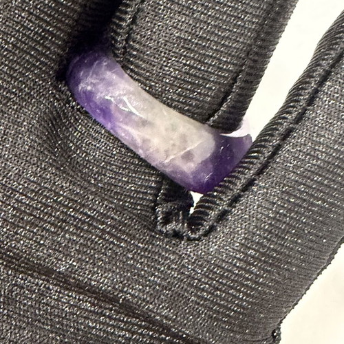 Natural Amethyst Ring, handmade, unique piece