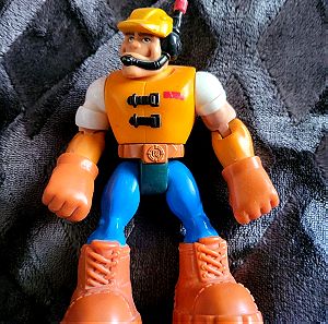 Fisher Price 1997 Jack Hammer Water Cannon Toy, 77082, Rescue Heroes ΦΙΓΟΥΡΑ VINTAGE