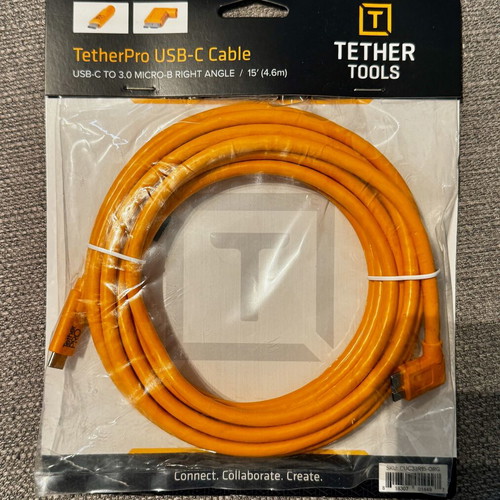 Tether Tools TetherPro USB-C σε USB 3.0 Micro-B Right Angle 4.6m αχρησιμοποίητο