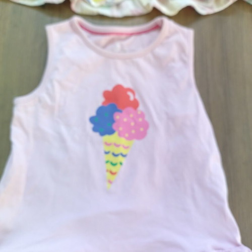 Mothercare leggings and T-shirt set like new, colorful, size 110