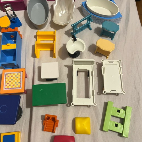 Playmobil used furniture for kids room and bathroom