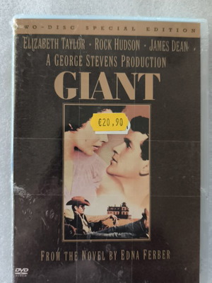 Giant 2DVD καινούργιο, περιπέτεια αισθηματική κοινωνική δράμα με υπότιτλους