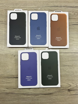 Apple Leather and Silicone Cases for iPhone 13 MagSafe new