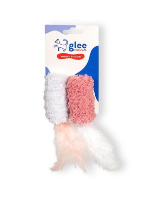 Glee Wooly Pillow Twins παιχνίδι γάτας 8x4εκ