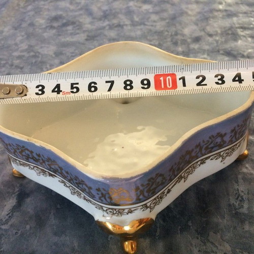 Fondant dish old porcelain Titov Veles