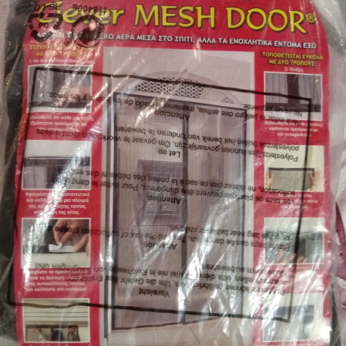Clever MESH DOOR door screen pack of 2, new