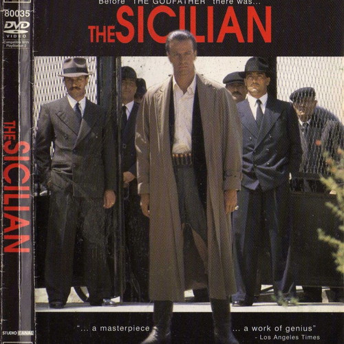 The Sicilian DVD used, action drama with subtitles