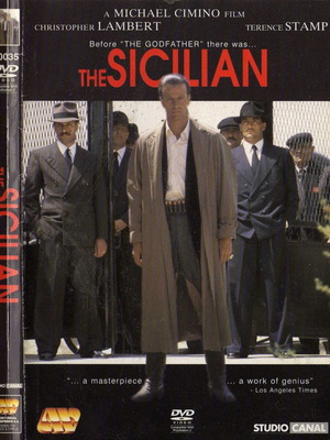 The Sicilian DVD used, action drama with subtitles