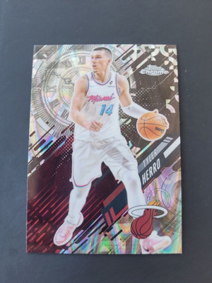Topps Chrome 2025 26 Tyler Herro Go Time card like new