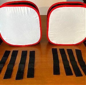 2 Softboxes for Led panel