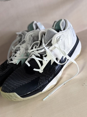 Adidas Dame 8 athletic shoes used, multicolor, size 50