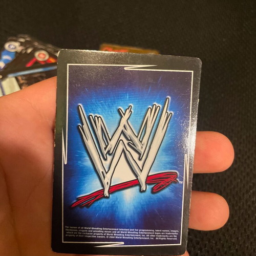 WWE cards used, pack of 34 with gold Randy Orton
