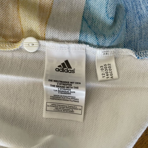 Adidas Athens 2004 Olympic Volunteer Polo shirt like new